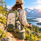 CALVEXOD™ TrailArc 22L Hiking Daypack – Lightweight Outdoor Backpack with Hydration Sleeve, Ventilated Back Panel & Trekking Pole Loops